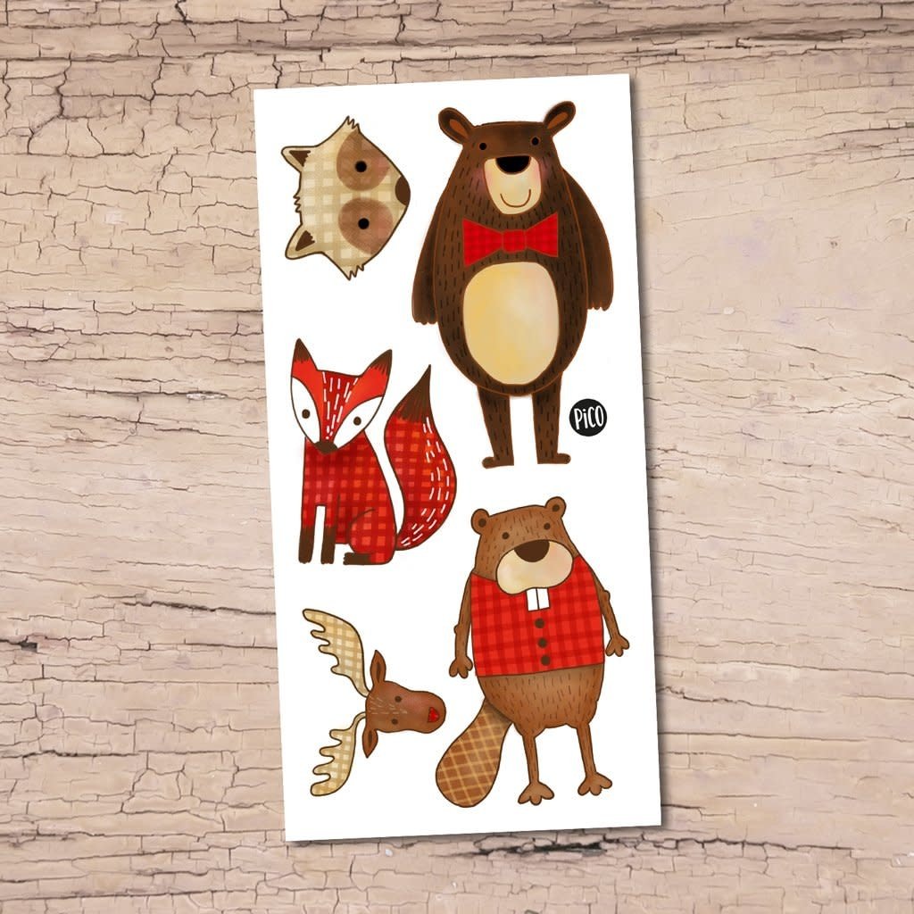 Tatouages - Hector et le castor et ses amis