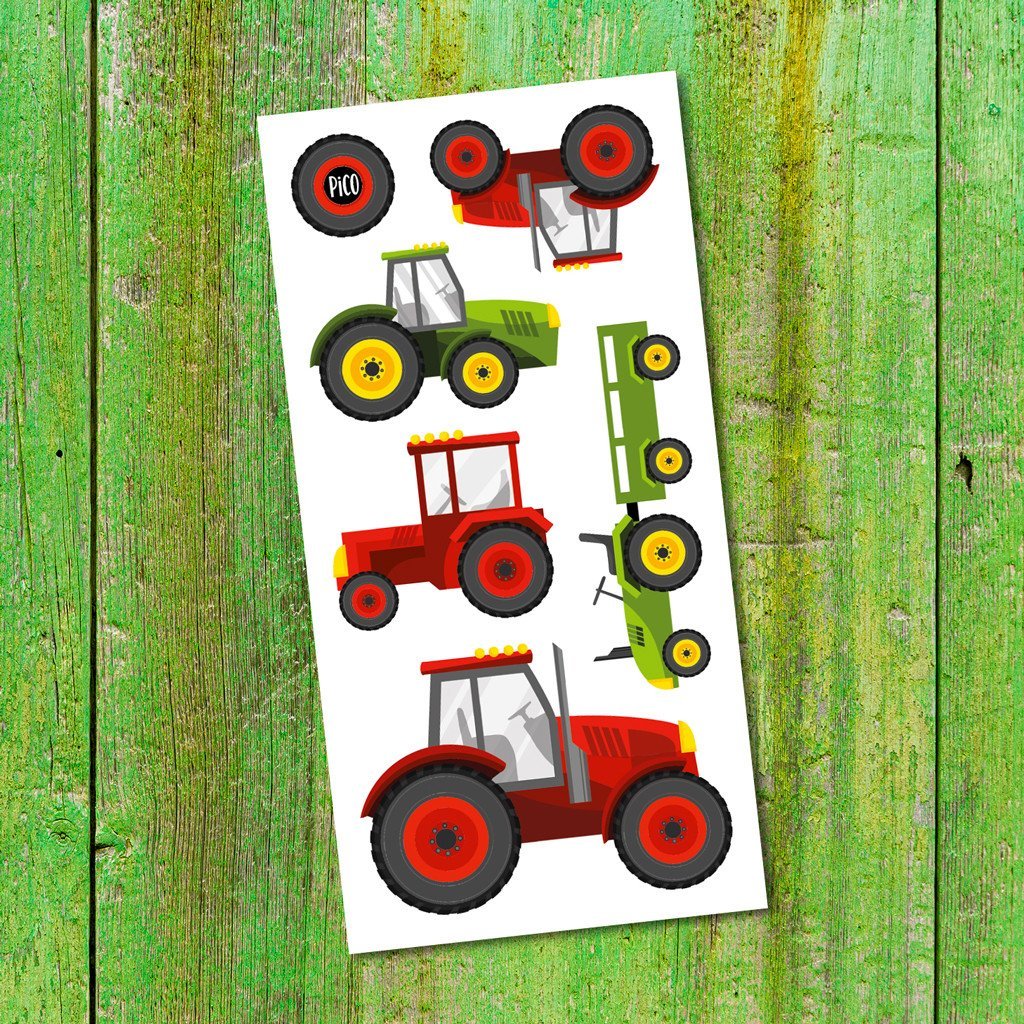Tatouages - Les tracteurs