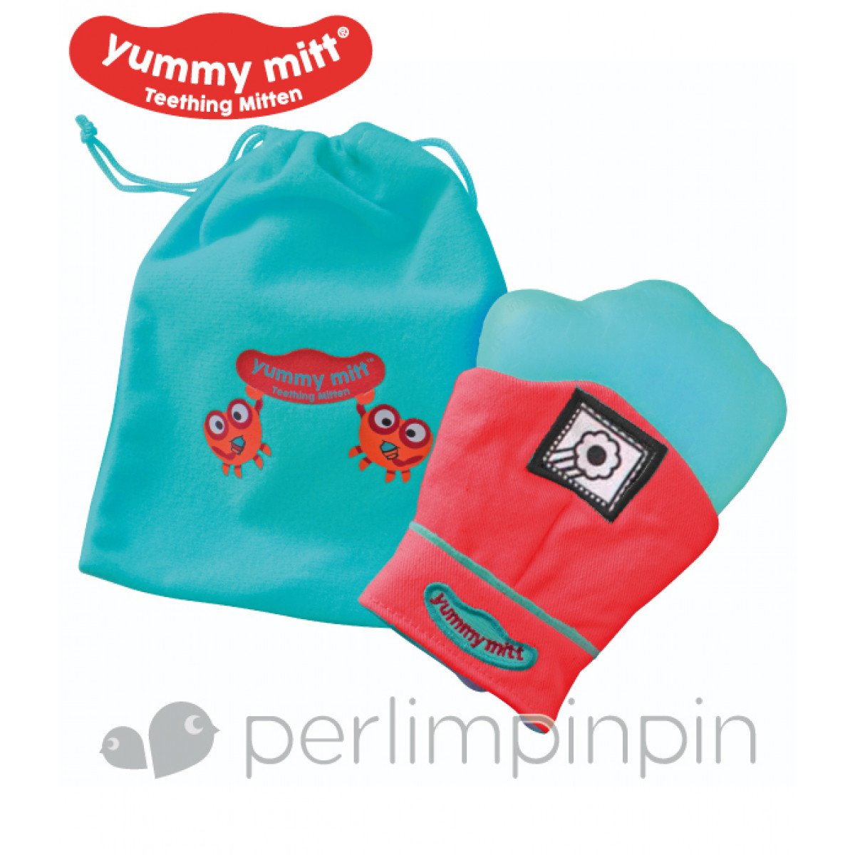 Mitaine De Dentition - Yummy Mitt - Rouge
