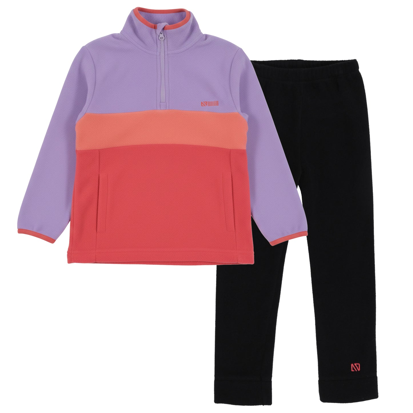 Ensemble thermal - BUWP600-F26 - Lilas - 2 à 14 ans