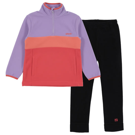 Ensemble thermal - BUWP600-F26 - Lilas - 2 à 14 ans