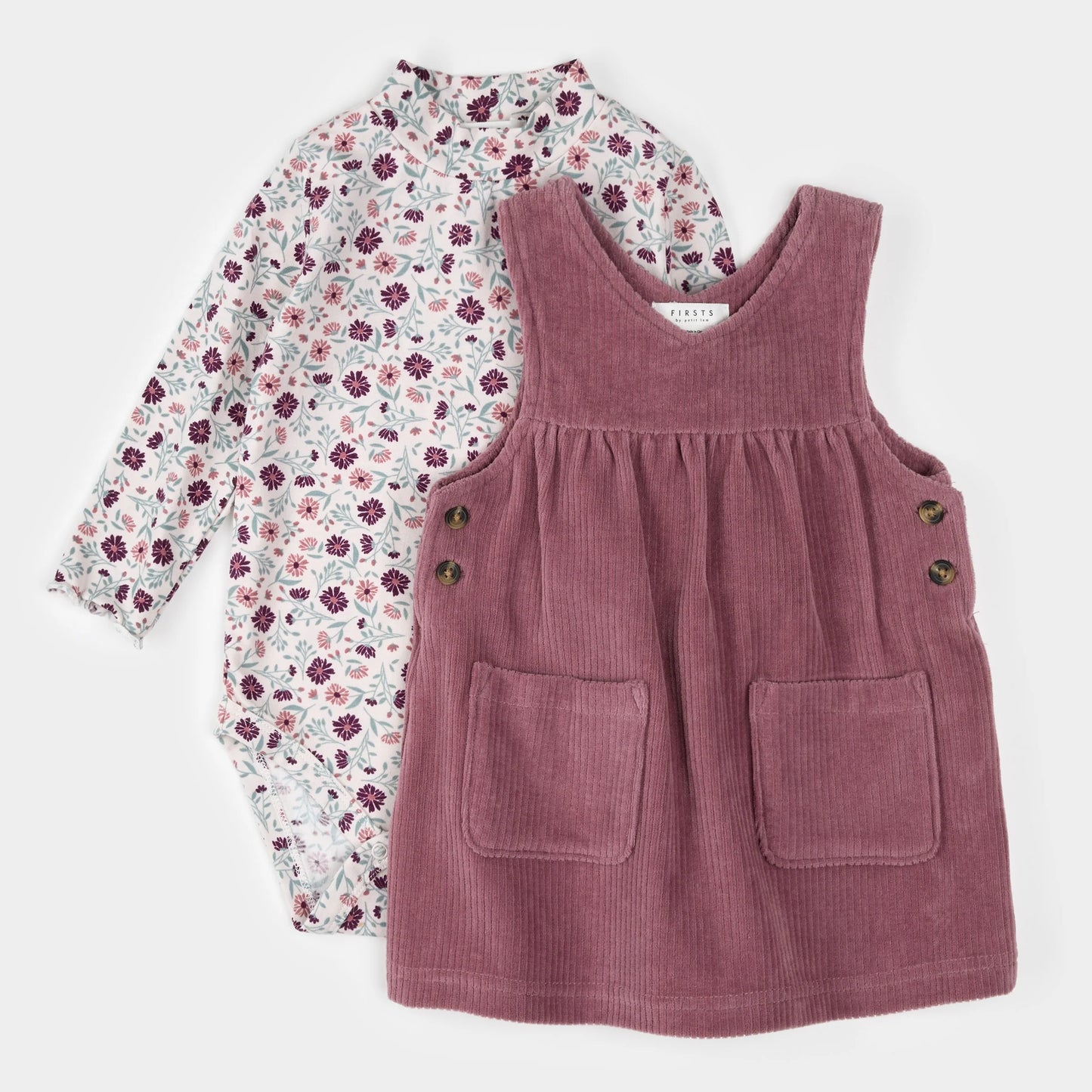 Ensemble 2 pièces jumper et chandail - Figues - 3 à 24 mois