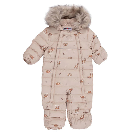Habit de Neige 1 Pièces - Beige- F25M405 - 6 à 24 mois