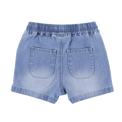 Short en denim - Vacances à la mer - S2602-05 - 2 à 10 ans