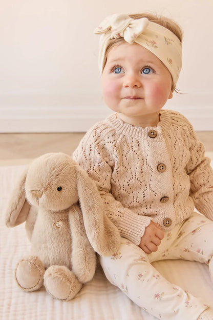 PELUCHE PÉNÉLOPE LE LAPIN - CARAMEL