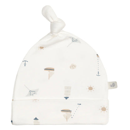 Bonnet à noeud bambou - Océan