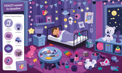 Cherche et trouve des tout-petits : Les couleurs