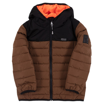 Manteau Matelassé - Brun - F24M1251 - 2 à 14 ans