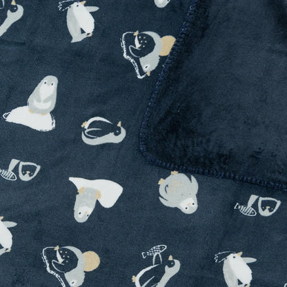 Couverture en peluche - Pingouin