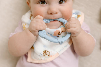 Anneaux de dentition - Brouillard bleu