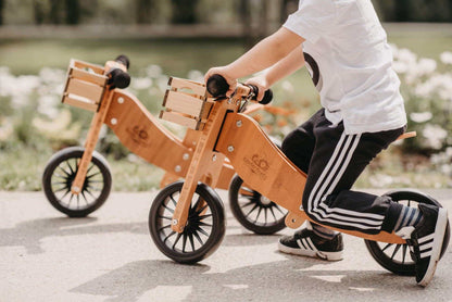 2-EN-1 TINY TOT PLUS Tricycle & Vélo d'équilibre BAMBOU