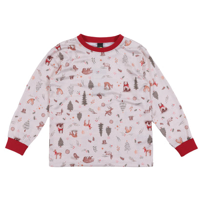 Pyjama deux pièces- Collection des fêtes - F25P09 - 2 à 14 ans