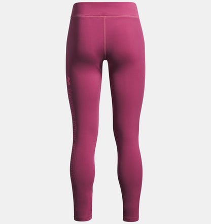 UA Girls'Motion Branded Leggings Fuchsia Dusk - 7 à 14 ans