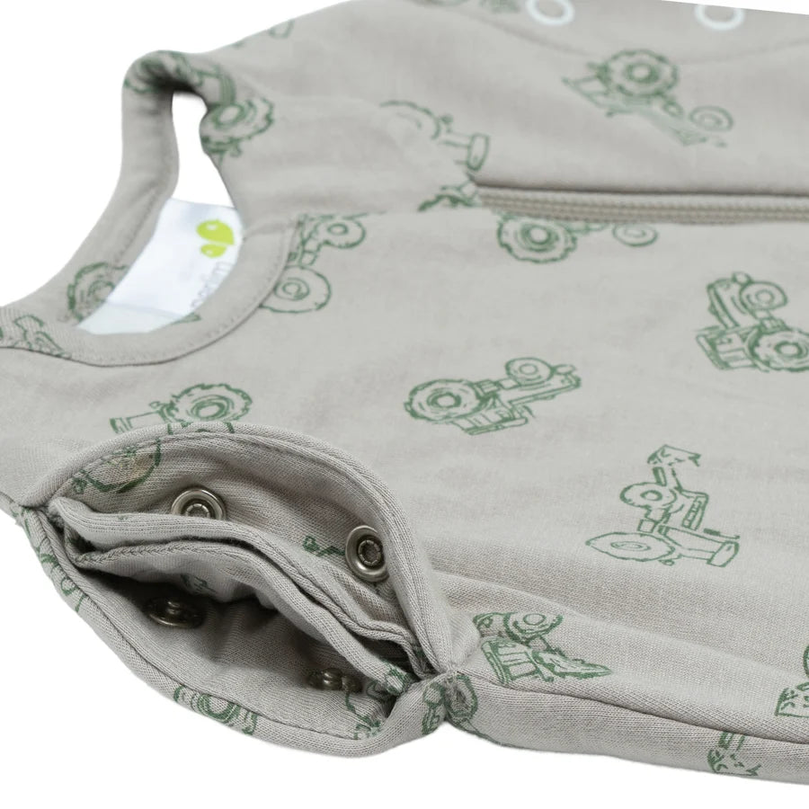 Sac de nuit pour nouveau-né en bambou - Tracteur (1.0 tog)