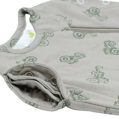 Sac de nuit pour nouveau-né en bambou - Tracteur (1.0 tog)