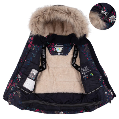 Habit de Neige 2 Pièces Rose - F24M248 - 4 à 10 ans