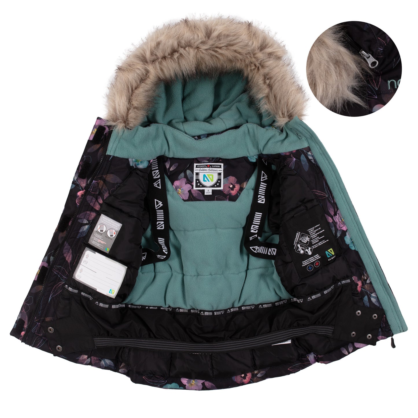 Habit de Neige 2 Pièces Léa - F24M270 - 7 à 14 ans