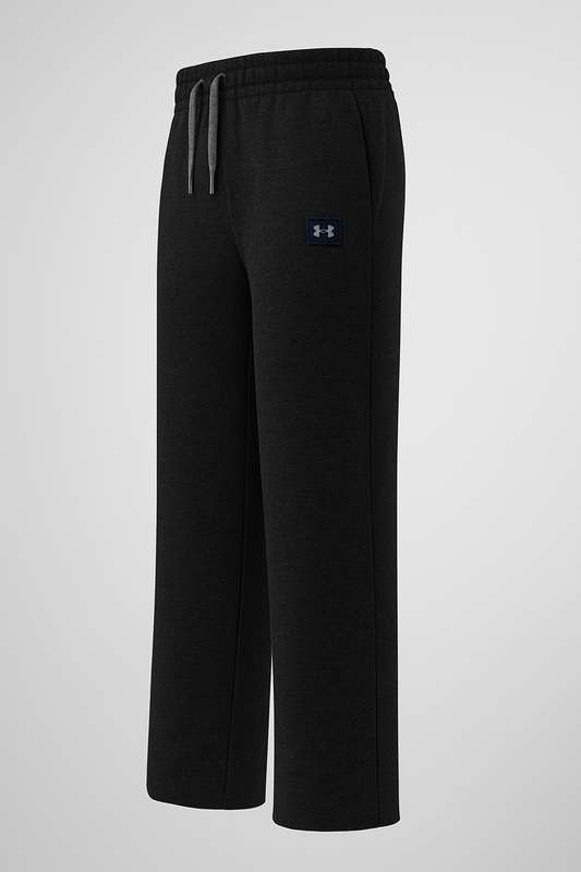 Pantalon à jambes larges en jersey - Noir - 7 à 16 ans
