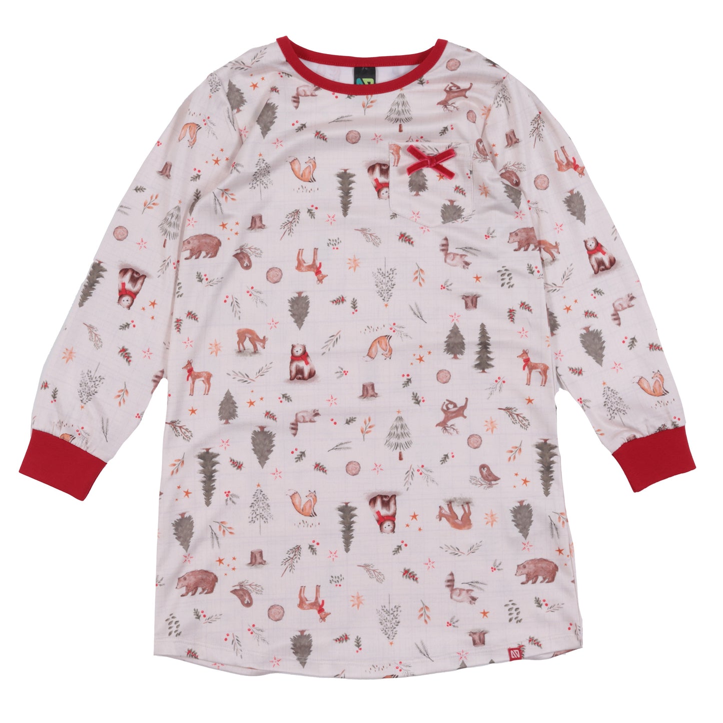 Robe de nuit - Collection des fêtes - F25P82- 2 à 12 ans