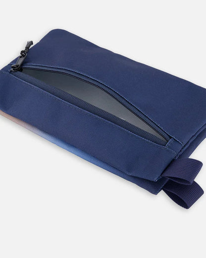 Trousse À Crayons Double H20ZEC_034 - Dégradé Bleu Et Beige