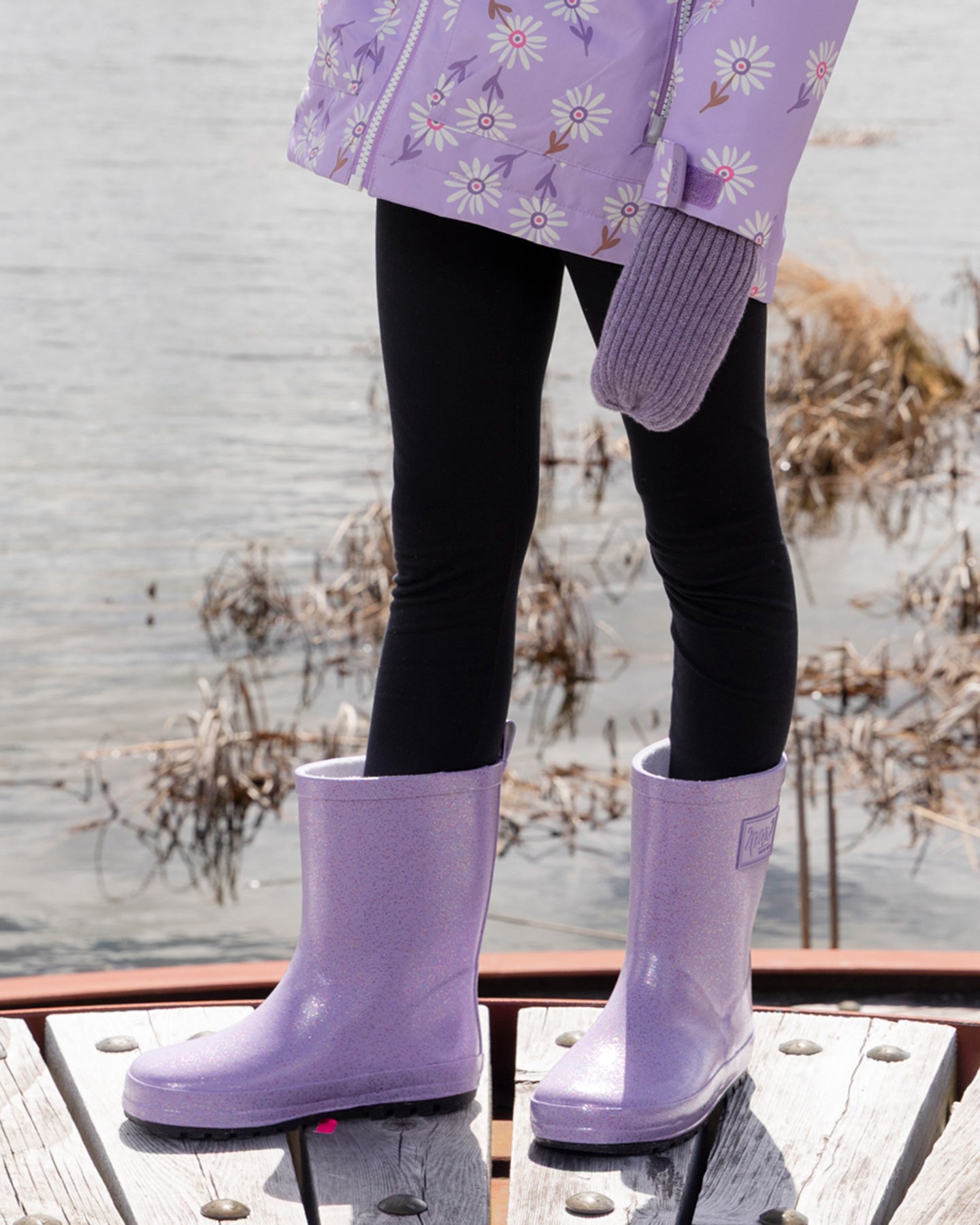 Bottes de pluie H30WB10-3H170 - Lilas -4E à 3J