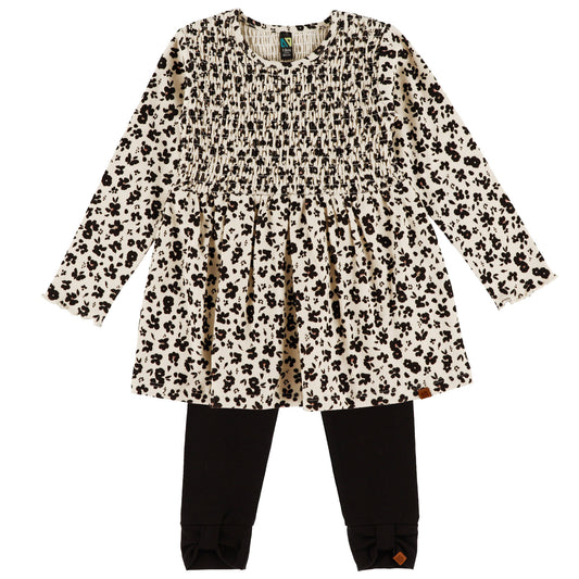 Ensemble tunique et legging - Âme des prairies - F2652-05 - 3 à 24 mois