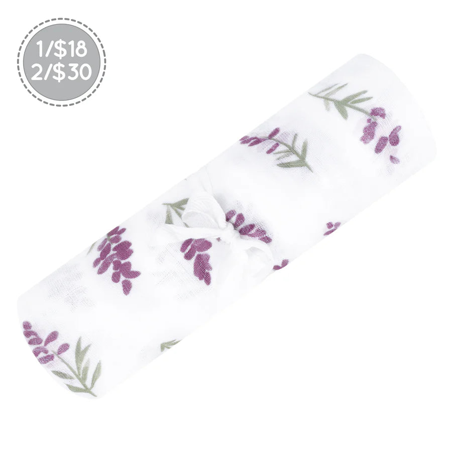 Couverture de mousseline - Lavande