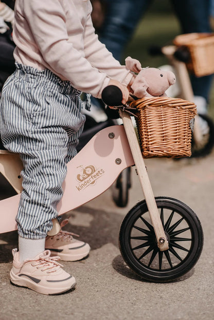 2-EN-1 TINY TOT Tricycle & Vélo d'équilibre - Rose