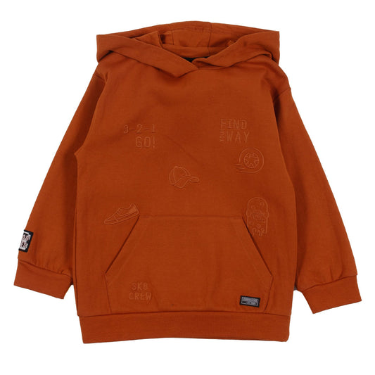 Hoodie - Sens unique - F2501-03 - 2 à 10 ans