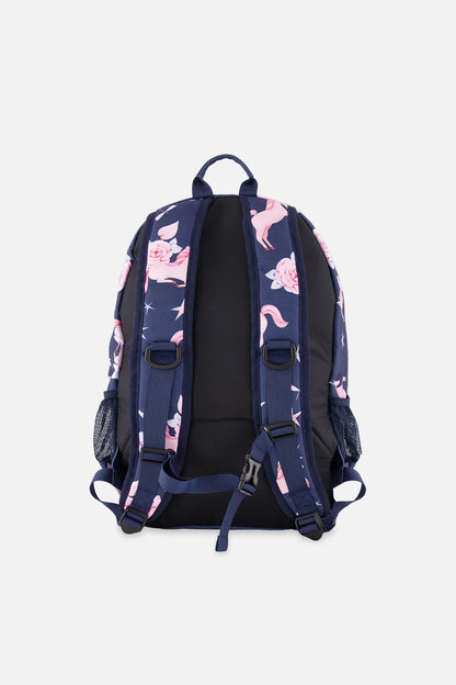 Sac à dos bleu marine imprimé licornes pour enfant - J20ZSD_2J083