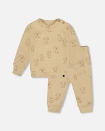 Ensemble chandail et pantalon - H20C10 - 043 - 3 à 24 mois