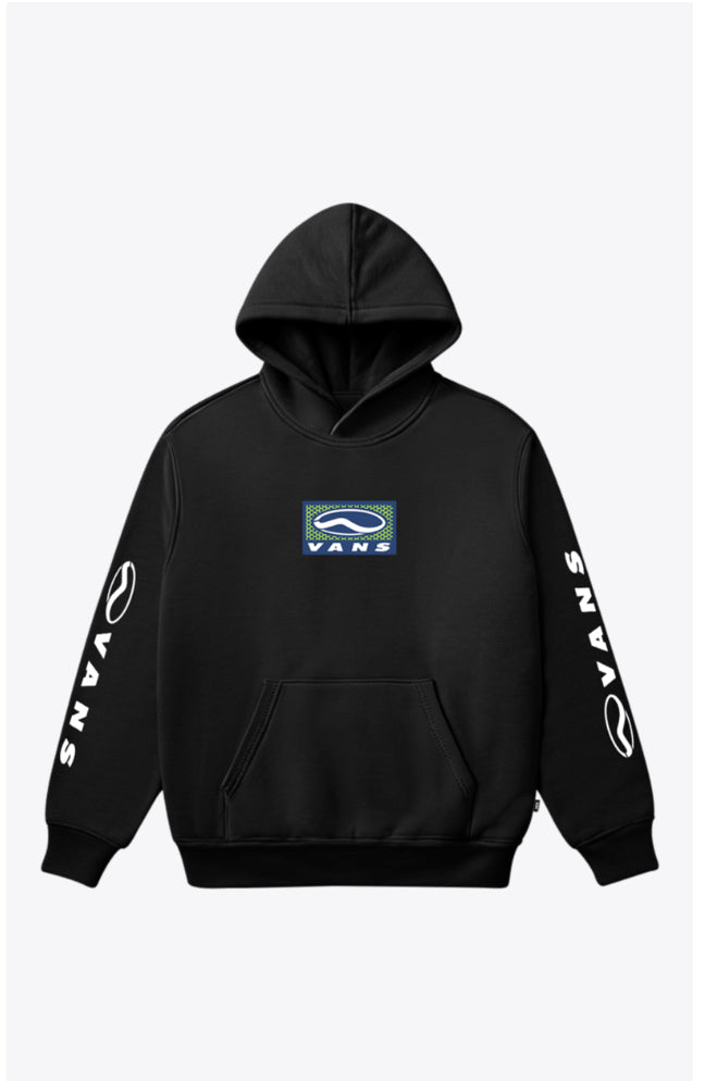 Chandail à capuchon SIDESTRIPE™ SPORTWEAR PULLOVER - Noir -  8 à 14 ans