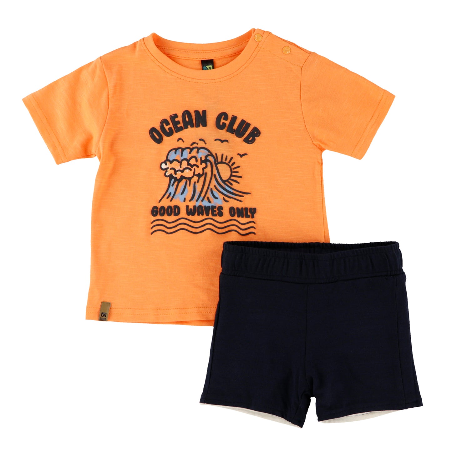 Chandail et Short réversible - Club de l’océan- S2651-04 - 3 à 24 mois