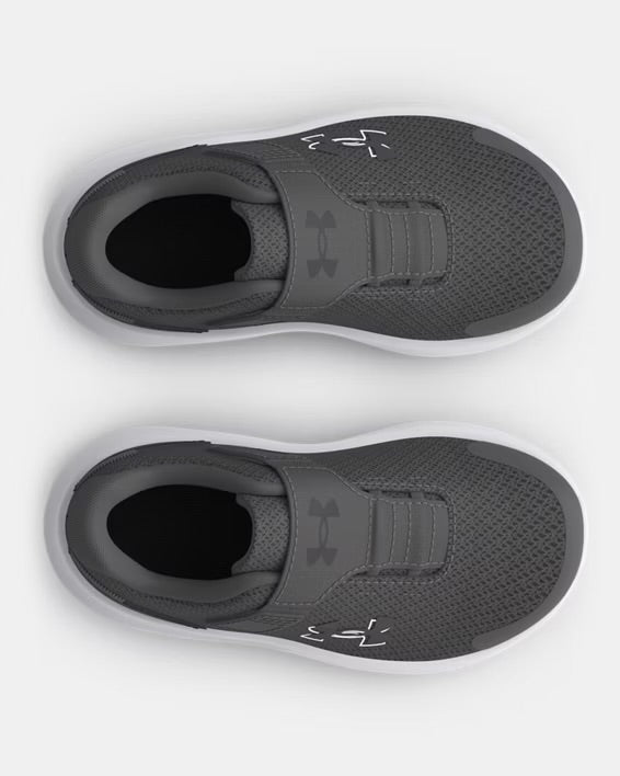 Chaussures de course UA Surge 4AC - 3027105-025 - Noir - 5E à 10E