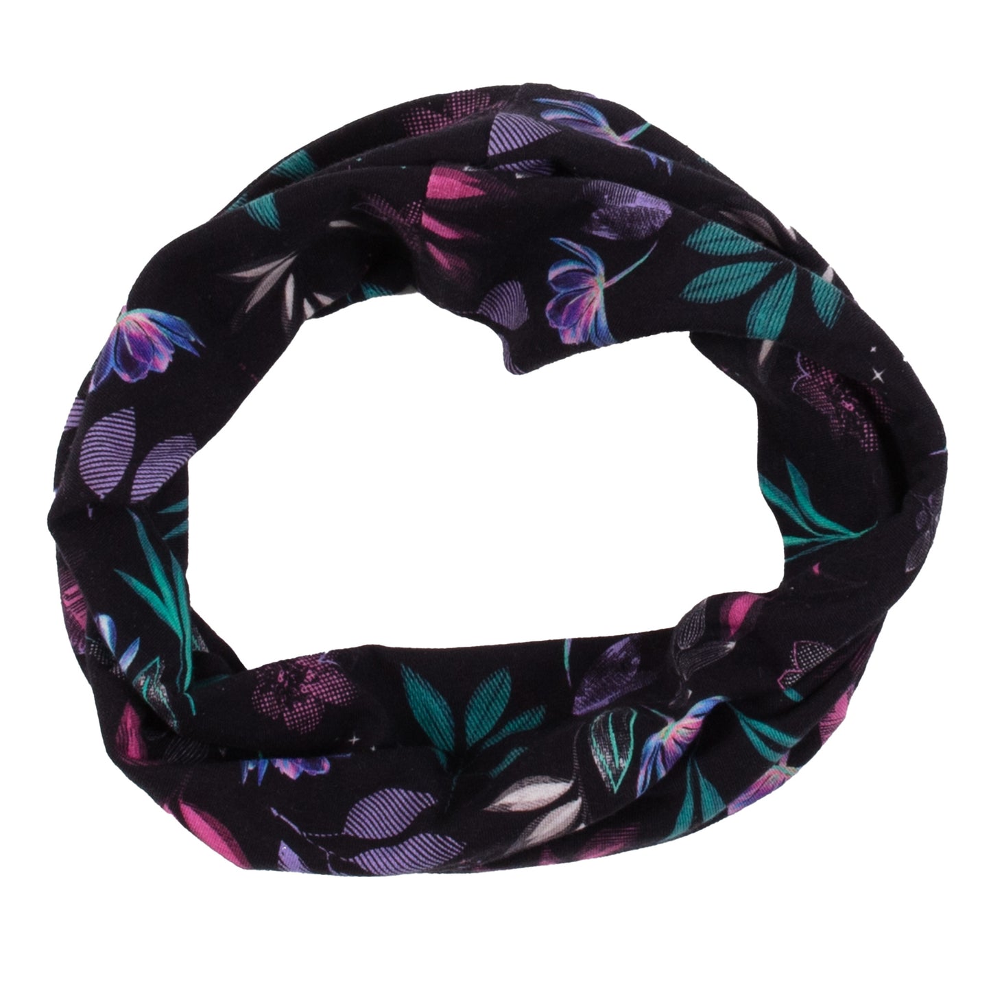 Foulard en jersey imprimé - S25CACJ262 - Noir - 12 mois à 14 ans