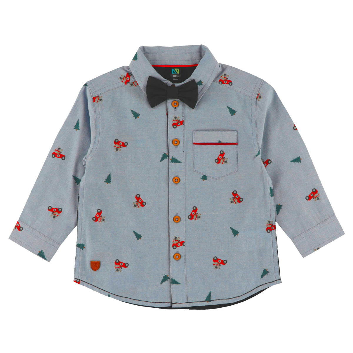 Chemise - En mode festif- F2675-05- 3 à 24 mois