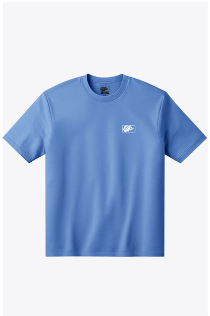 Chandail  DOUBLE STANDARD SS - Azure -  8 à 14 ans