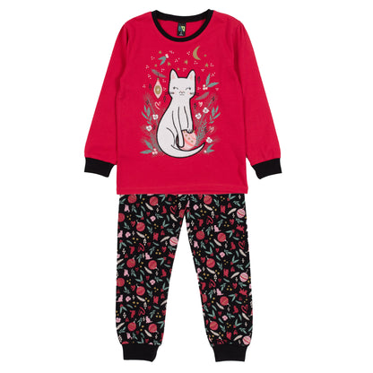 Pyjama Collection des Fêtes -Chat - F24P56 - 2 à 14 ans