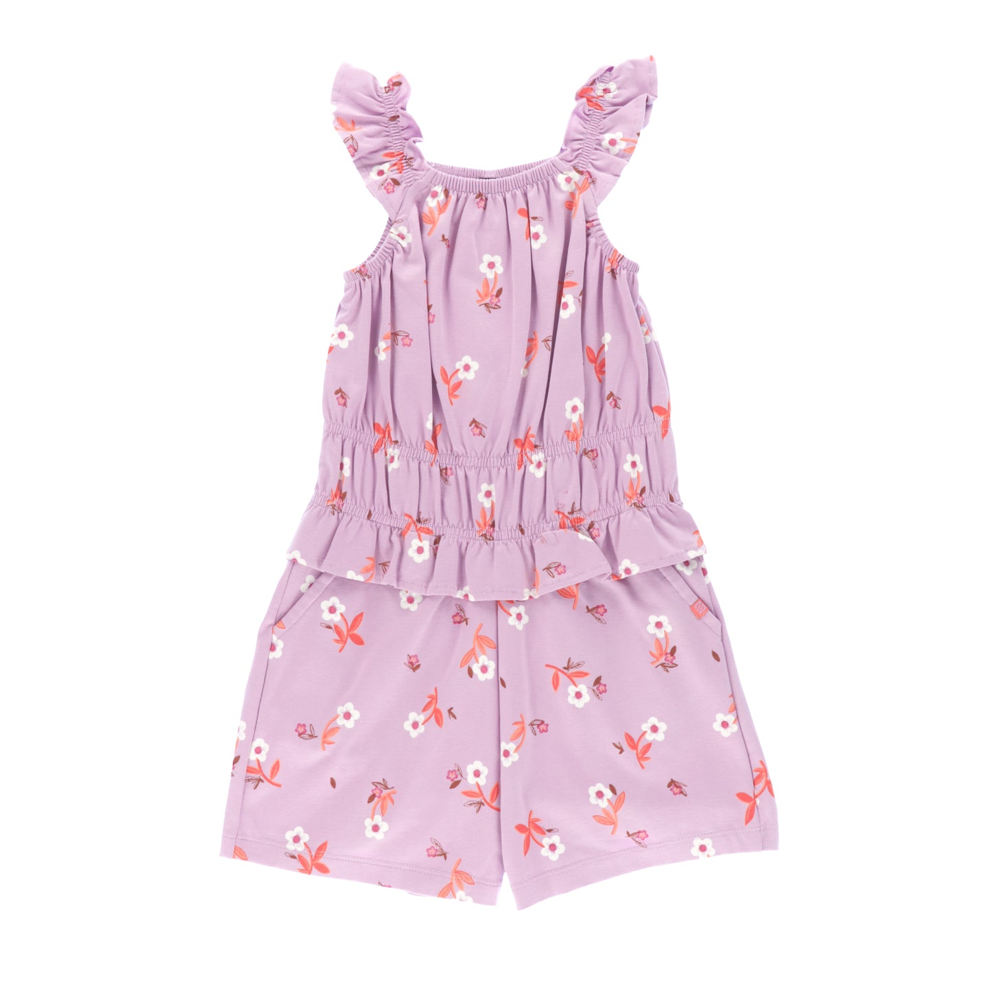 Romper - Journée en fleurs  - S2608-08 - 2 à 10 ans