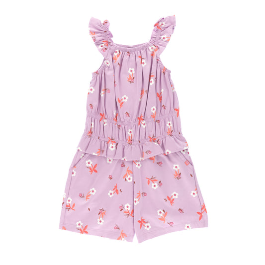Romper - Journée en fleurs  - S2608-08 - 2 à 10 ans