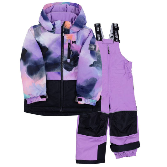 Habit de Neige 2 Pièces - Lilas- F25M258 - 6 à 10 ans