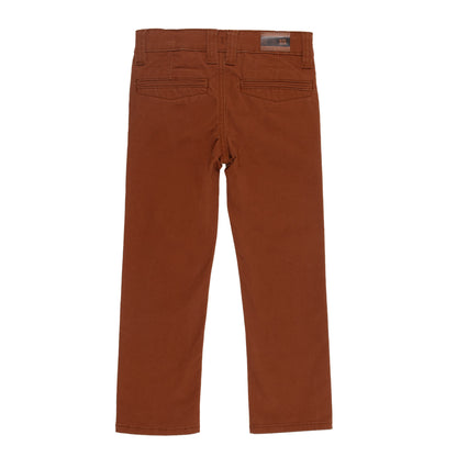 Pantalon brun F2425-02 - 2 à 14 ans