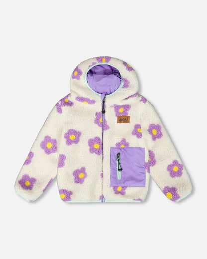 Manteau mi-saison réversible - H20W65-530 - 2 à 10 ans