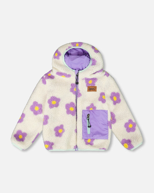 Manteau mi-saison réversible - H20W65-530 - 2 à 10 ans