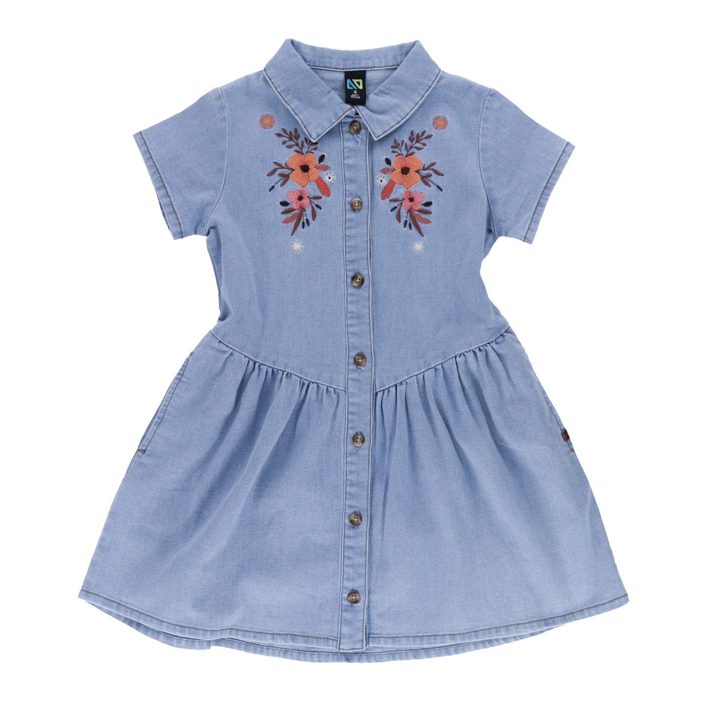 Robe en denim - Le club des cowgirls - S2606-05 - 2 à 10 ans