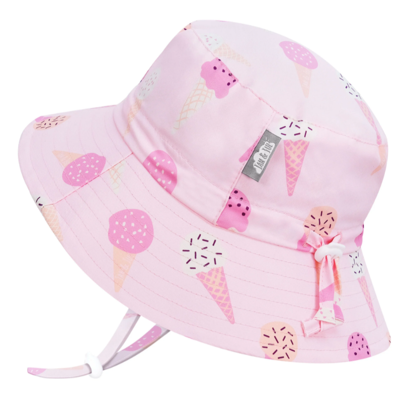 Chapeau Bucket AquaDry - Crème glacée