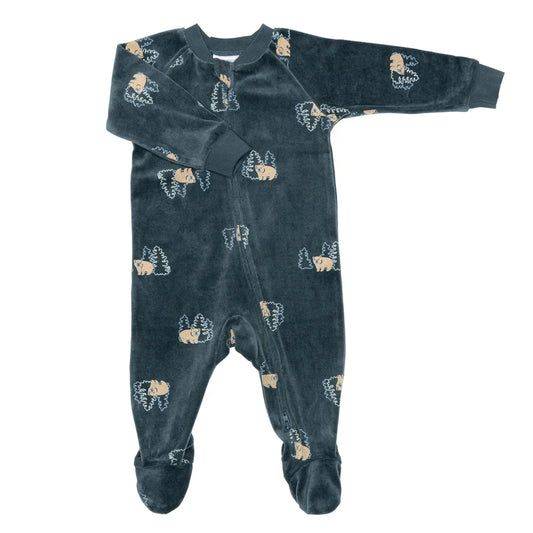 Dormeuse en velour - Ours