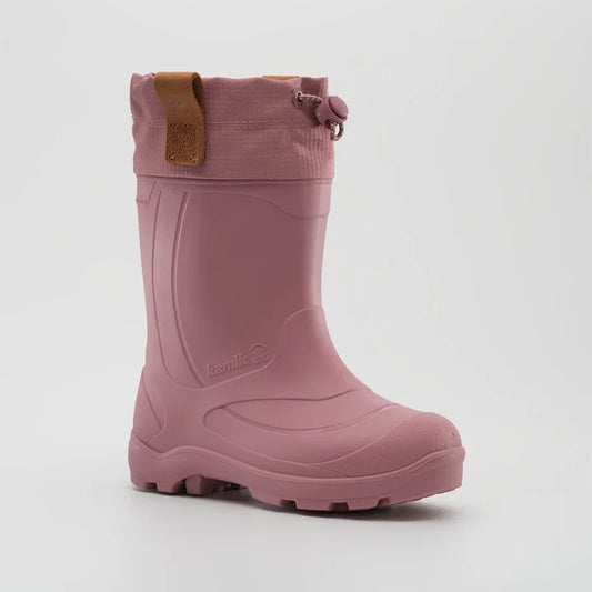 Bottes de pluie doublée TUNDRA - Rose - 8E à 13E