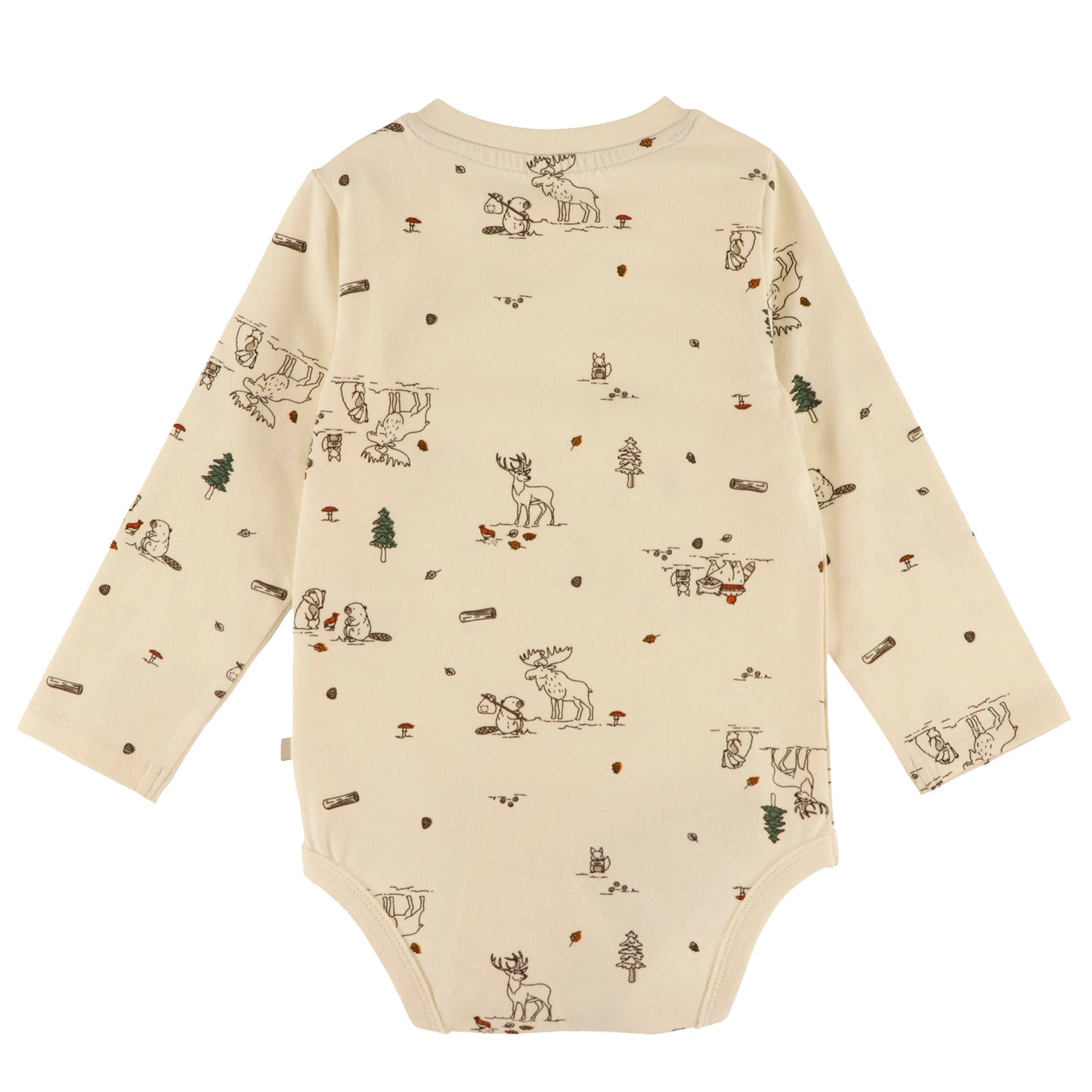 Ensemble cache-couche et salopette - Ma douce forêt - F2659-08 - Nouveau-né à 24 mois