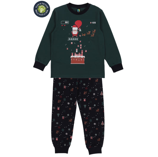 Pyjama deux pièces- Collection des fêtes - F25P11 - 2 à 14 ans